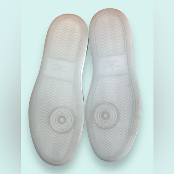 LOUIS VUITTON Rivoli low top leather sneakers Men size 8.5 with box. - Picture 8 of 11